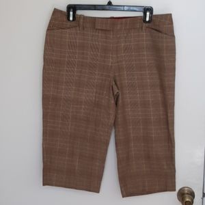 Women's Brown Bermuda Shorts
